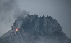 Saint Hilarion'da Yangın Çıktı!