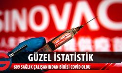 Sinovac aşısı yaptıran 609 sağlık çalışanından sadece bir kişi Covid-19 oldu