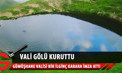 Gümüşhane'deki Dipsiz Göl, eski görünümüne kavuşamadı