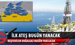 Karadeniz'de keşfedilen doğalgaz bugün ilk kez yakılacak