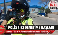 Polis, Ercan Havalimanı'nda sıkı denetim gerçekleştirdi