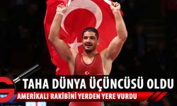 Taha Akgül, Dünya Güreş Şampiyonası'nda üçüncü oldu