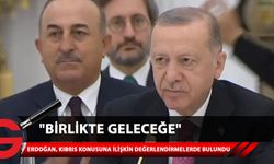 T.C. Cumhurbaşkanı Erdoğan Kıbrıs konusuna ilişkin değerlendirmelerde bulundu