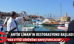 Turizm ve Çevre Bakanlığı, tarihi Girne Limanı’nın iyileştirilmesi projesinin ilk etabına başlandığını açıkladı
