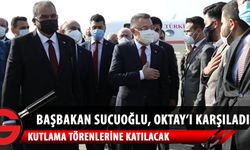 Türkiye Cumhurbaşkanı Yardımcısı Oktay, KKTC'nin kuruluşunun 38. yıl dönümü törenlerine katılmak üzere Lefkoşa’ya geldi
