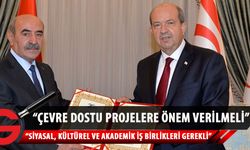Cumhurbaşkanı Ersin Tatar, Türk Dünyası Mühendisler ve Mimarlar Birliği’ni kabul etti