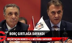 Cumartesi günü yapılacak divan toplantısından önce Beşiktaş'ın borcunun 4.5 milyara dayandığı belirtti