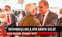  Başbakan Faiz Sucuoğlu, bugün, İskele bölgesinde bazı temaslarda bulundu