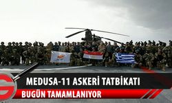Güney Kıbrıs, Yunanistan ve Mısır üçlü işbirliğinde Birleşik Arap Emirlikleri’nin (BAE) iştirakiyle 18 Kasım’da icra edilmeye başlanan “Medusa-11” kod isimli askerî tatbikat bugün tamamlanıyor