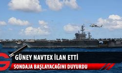 Güney Kıbrıs NAVTEX ilan etti