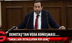 Mahkemeler Bütçesinde söz alan DP Milletvekili Serdar Denktaş, veda konuşması yaptı