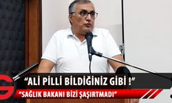 Taşçıoğlu: Sayın sağlık bakanının hekim Sendikası ve hekim meslek örgütlerine düşmanlığı devam ediyor