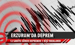 Erzurum’da 5,1 büyüklüğünde deprem meydana geldi