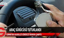 Girne'de bu sabah meydana gelen kazada alkollü sürücü yayaya çarptı