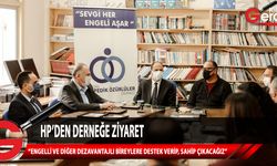 Özersay ve milletvekili adayları bugün Kıbrıs Türk Ortopedik Özürlüler Derneği’ni ziyaret etti