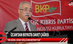 BKP Genel Başkanı İzcan: Boykot, dünyanın Kıbrıs’ta olup biteni görmesini sağlayacak