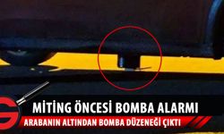 TC Cumhurbaşkanı Erdoğan'ın mitingi öncesi bomba alarmı