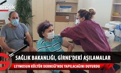 Sağlık Bakanlığı, Girne’de aşılamaların Yeni Liman yolundaki Leymosunlular Kültür Derneği’nde yapılacağını duyurdu