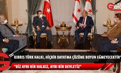 Cumhurbaşkanı Ersin Tatar, KKTC İnsan Hakları Derneği'ni kabul etti
