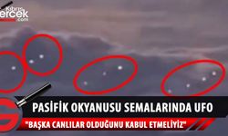 UFO'lardan oluştuğu belirtilen videonun, uzaylılara ait en net kayıt olduğu iddia ediliyor