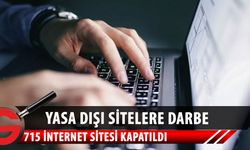 Yasa dışı yayın yapan 715 internet sitesi kapatıldı