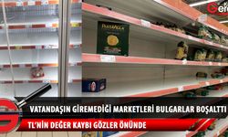 Edirne'de market rafları boşaldı