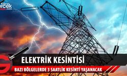 Ötüken, Aygün ve Kuzucuk'ta yarın 3 saatlik elektrik kesintisi
