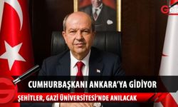  Cumhurbaşkanı Ersin Tatar, Gazi Üniversitesi’nin davetlisi olarak bugün Ankara’ya gidiyor