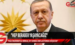 T.C. Cumhurbaşkanı Erdoğan: Çalışanlarımızı hayat pahalılığı altında ezdirmeme sözümüzü yerine getiriyoruz
