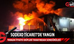 Alayköy Sanayi Bölgesinde meydana gelen yangın itfaiye ekipleri tarafından söndürüldü