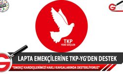 Gözay: TKP-YG olarak Lapta çalışanlarının grevinde ve de haklı eylemlerinde yanındayız
