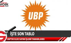UBP Milletvekili aday belirleme ve sıralama seçimi sona erdi