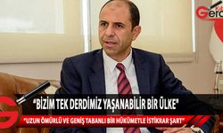 Özersay: “Bize göre gailesi halkın yanında durmak olan insanların bu göreve gelmesi gerekir”