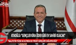 Ataoğlu, bazı milletvekili adayları ile birlikte Kıbrıs Türk İnşaat Müteahhitleri Birliği’ni ziyaret etti
