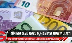 Güney Kıbrıs’ın kamu borcunun 24,440 milyar Euro’ya ulaştığı bildirildi