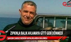 Zıpkınla balık avlamaya gitti cansız bedenine ulaşıldı!