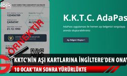 KKTC aşı kartları İngiltere'de geçerli olacak