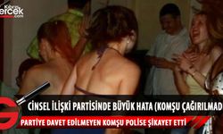 50'den fazla kişinin katıldığı cinsel ilişki partisini korona ihlalinden polis bastı!