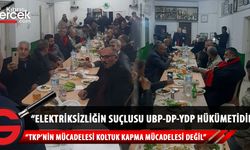 Mehmet Çakıcı, ülkedeki elektrik sorununu çözecek olan partinin de TKP olacağını söyledi