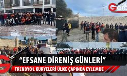Türkiye'de Trendyol kuryeleri ülke çapında eyleme geçti