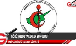 Tabipler Birliği, Cumhurbaşkanı Tatar tarafından görüşmeye çağırıldı