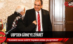 UBP Genel Başkanı Sucuoğlu Girne'yi ziyaret etti