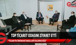 TDP Milletvekilli adayları Kıbrıs Türk Ticaret Odası'nı ziyaret etti