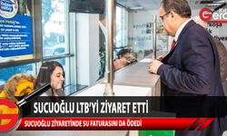 UBP Genel Başkanı Sucuoğlu, Lefkoşa Türk Belediyesi'ne ziyaret gerçekleştirdi