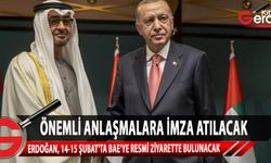 Cumhurbaşkanı Erdoğan, 14-15 Şubat'ta Birleşik Arap Emirlikleri'ne resmi ziyarette bulunacak