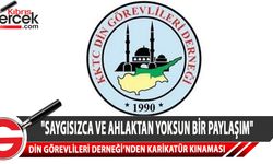 “İslam’a ve Kıbrıs Türk halkının inanç ve kutsalına alenen saldırmanın, saygısızlık yapmayı gelenek haline getirildiği” iddia edildi