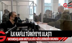 Rusya'nın Ukrayna'ya saldırısı sonrası tahliye edilen Türk vatandaşlar Türkiye'ye giriş yaptı