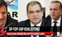 MYK ve PM’den oy birliği ile UBP-DP-YDP koalisyon hükümetine destek kararı çıktı