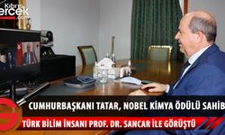 Tatar, Prof. Dr. Aziz Sancar ile çevrimiçi görüşme yaptı