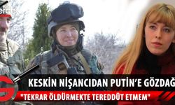 Ukraynalı kadın Keskin nişancıdan Putin'e gözdağı